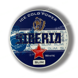Siberia -80 Degrees Slim White Portion Blue (Швеция, оригинал)
